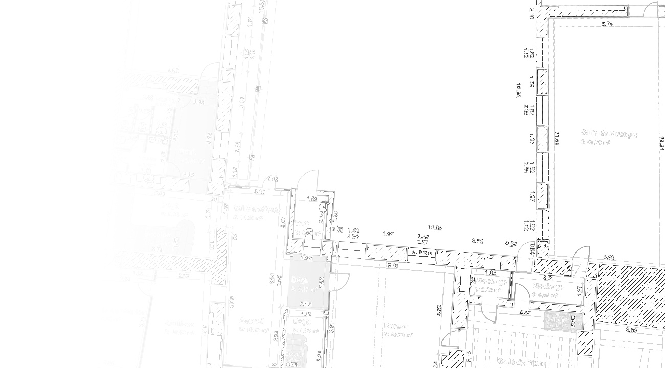 Plan 2D/3D sur-mesure pour une collectivité locale